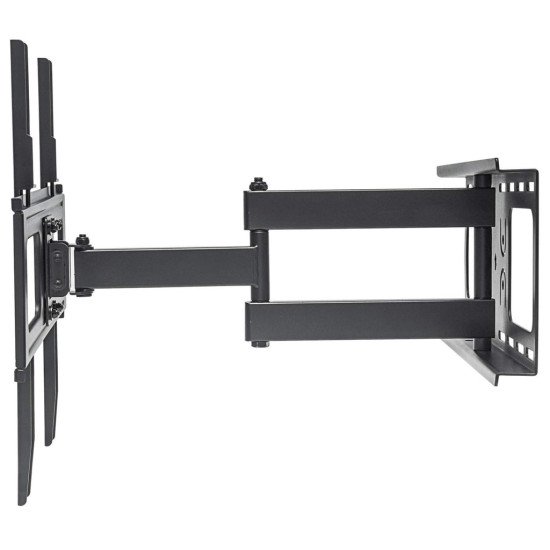 Manhattan Support mural pour TV/moniteurs (Bras articulé), écrans 37" à 65", Compatibilité VESA : de 200x200 à 600x400 mm (vérifiez les dimensions des quatre trous de fixation à l'arrière), charge max. 50 kg, noir