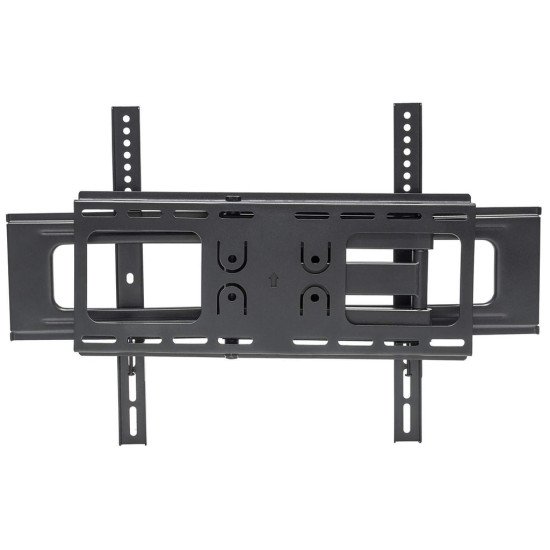 Manhattan Support mural pour TV/moniteurs (Bras articulé), écrans 37" à 65", Compatibilité VESA : de 200x200 à 600x400 mm (vérifiez les dimensions des quatre trous de fixation à l'arrière), charge max. 50 kg, noir