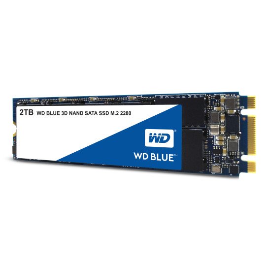 Western Digital Blue 3D NAND SATA SSD M.2 2 To Western Digital Blue 3D NAND SATA SSD M.2 2 To