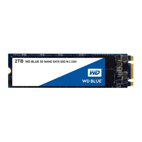 Western Digital Blue 3D NAND SATA SSD M.2 2 To Western Digital Blue 3D NAND SATA SSD M.2 2 To