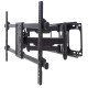 Manhattan Support mural pour TV/moniteurs (Bras articulé), écrans 37" à 75", Compatibilité VESA : de 200x200 à 800x400 mm (vérifiez les dimensions des quatre trous de fixation à l'arrière), charge max. 75 kg, noir