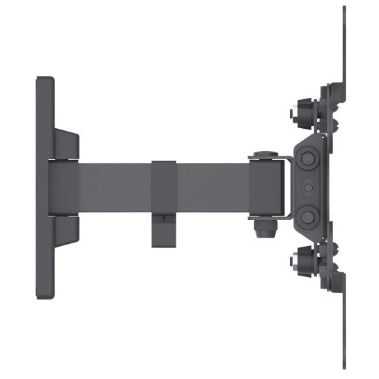 Manhattan Support mural pour TV/moniteurs (inclinaison + pivot, 2 pivots), écrans 13" à 42", Compatibilité VESA : de 75x75 à 200x200 mm (vérifiez les dimensions des quatre trous de fixation à l'arrière), charge max. 20 kg