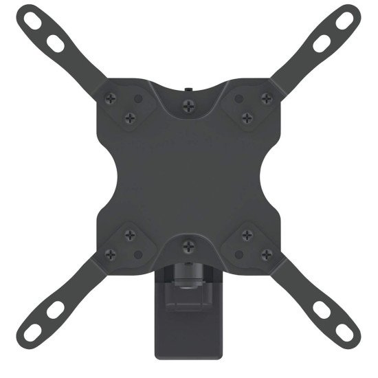 Manhattan Support mural pour TV/moniteurs (Bras articulé), écrans 13" à 42", Compatibilité VESA : de 75x75 à 200x200 mm (vérifiez les dimensions des quatre trous de fixation à l'arrière), charge max. 20 kg, noir