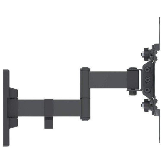 Manhattan Support mural pour TV/moniteurs (Bras articulé), écrans 13" à 42", Compatibilité VESA : de 75x75 à 200x200 mm (vérifiez les dimensions des quatre trous de fixation à l'arrière), charge max. 20 kg, noir