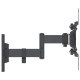 Manhattan Support mural pour TV/moniteurs (Bras articulé), écrans 13" à 42", Compatibilité VESA : de 75x75 à 200x200 mm (vérifiez les dimensions des quatre trous de fixation à l'arrière), charge max. 20 kg, noir