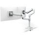 Ergotron LX Series 45-502-216 support d'écran plat pour bureau 61 cm (24") Pince Blanc