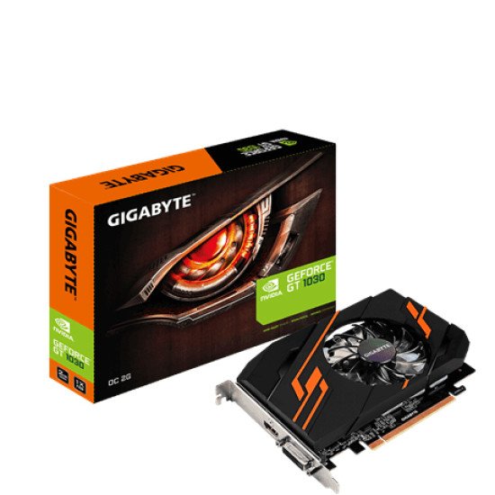Gigabyte GV-N1030OC-2GI Carte Graphique GeForce GT 1030 2 Go GDDR5