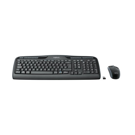 Logitech MK330 clavier sans fil QWERTZ DE Noir