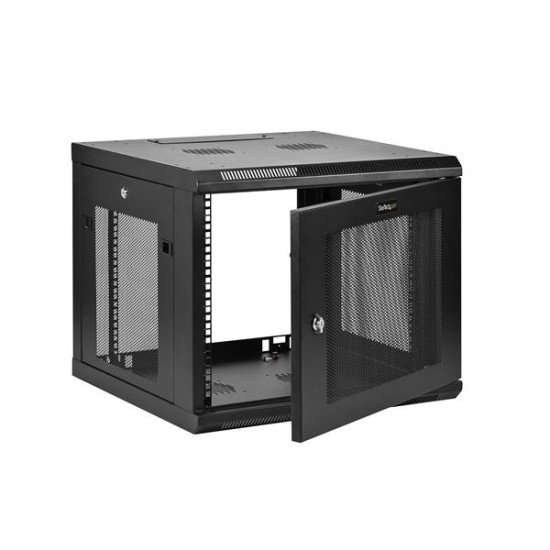 StarTech.com RK920WALM étagère 9U Rack monté sur le mur Noir