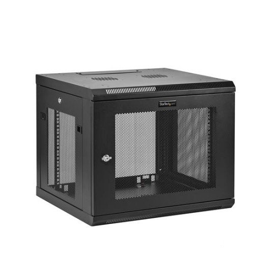 StarTech.com RK920WALM étagère 9U Rack monté sur le mur Noir