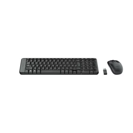 Rapoo 9500M Tastiera E Mouse Wireless Set - RF, Layout QWERTZ Tedesco, Colore Nero