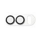 PanzerGlass ® Fender Camera Lens Protector Silver iPhone Duo Protection d'écran transparent Apple 1 pièce(s)