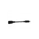 Port Designs 900133 câble USB 0,15 m USB C USB A Noir