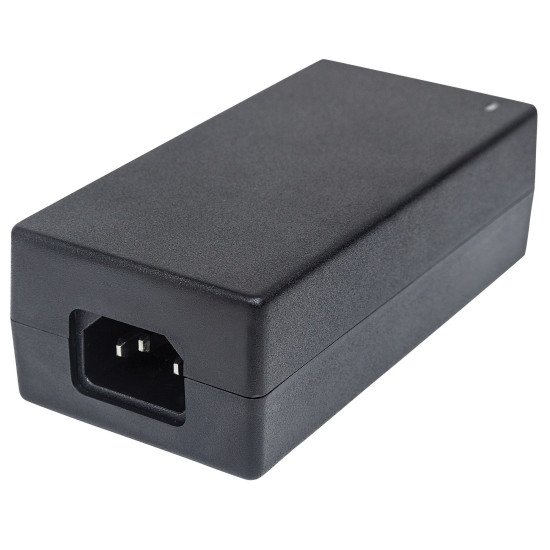 Intellinet Injecteur Ultra PoE+ Gigabit, 1 port 60 W, conforme IEEE 802.3bt et 802.3at/af, boîtier plastique, Alimentation par Ethernet, Power Over Ethernet, garantie de 3 ans
