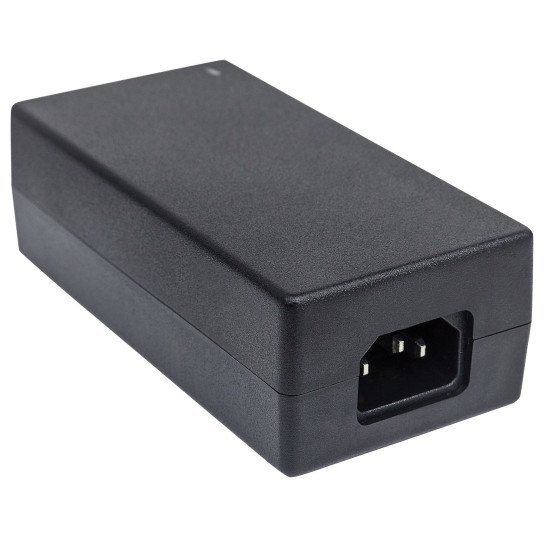 Intellinet Injecteur Ultra PoE+ Gigabit, 1 port 60 W, conforme IEEE 802.3bt et 802.3at/af, boîtier plastique, Alimentation par Ethernet, Power Over Ethernet, garantie de 3 ans