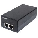 Intellinet Injecteur Ultra PoE+ Gigabit, 1 port 60 W, conforme IEEE 802.3bt et 802.3at/af, boîtier plastique, Alimentation par Ethernet, Power Over Ethernet, garantie de 3 ans