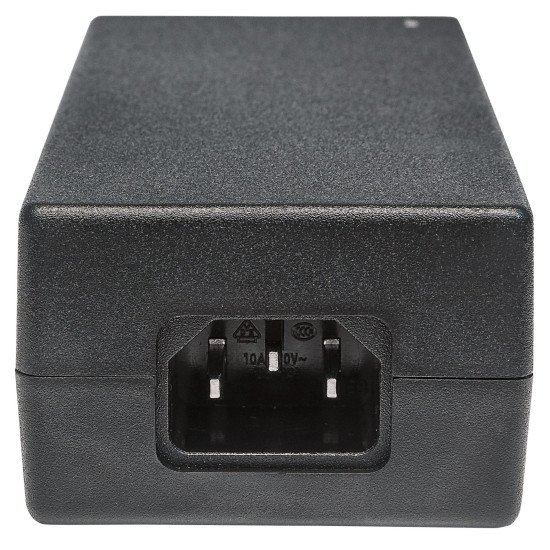 Intellinet Injecteur Ultra PoE+ Gigabit, 1 port 60 W, conforme IEEE 802.3bt et 802.3at/af, boîtier plastique, Alimentation par Ethernet, Power Over Ethernet, garantie de 3 ans