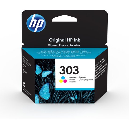 HP Cartouche d'encre 303 trois couleurs authentique