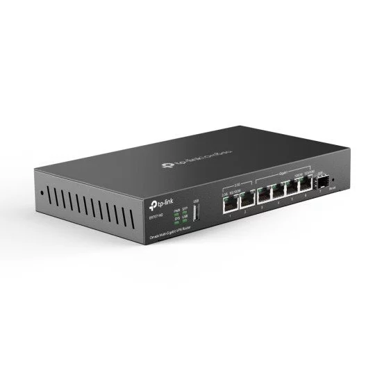 TP-Link ER707-M2 Routeur connecté 2.5 Gigabit Ethernet, Fast Ethernet, Gigabit Ethernet Noir TP-Link ER707-M2 Routeur connecté 2.5 Gigabit Ethernet, Fast Ethernet, Gigabit Ethernet Noir