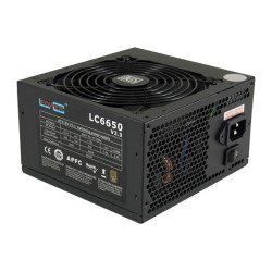 LC-Power LC6650 V2.3 unité d'alimentation d'énergie 650 W 20+4 pin ATX ATX Noir LC-Power LC6650 V2.3 unité d'alimentation d'énergie 650 W 20+4 pin ATX ATX Noir