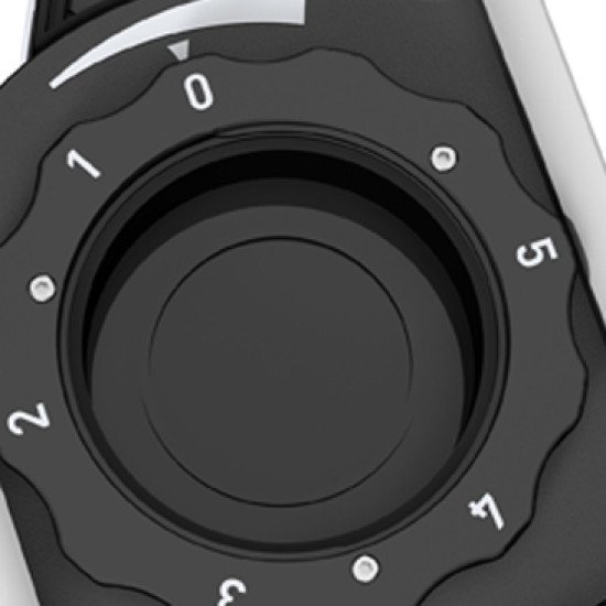 GEFU 55700 trancheuse Manuel Noir, Acier inoxydable Plastique, Acier inoxydable