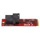 StarTech.com Adaptateur U.2 vers M.2 PCIe pour SSD U.2 NVMe - SFF-8639 - PCI Express 3.0 x4