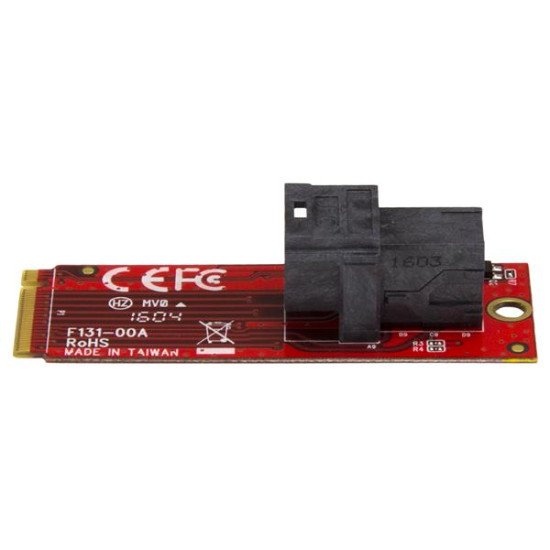 StarTech.com Adaptateur U.2 vers M.2 PCIe pour SSD U.2 NVMe - SFF-8639 - PCI Express 3.0 x4