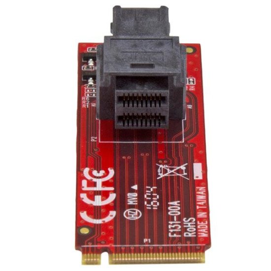 StarTech.com Adaptateur U.2 vers M.2 PCIe pour SSD U.2 NVMe - SFF-8639 - PCI Express 3.0 x4