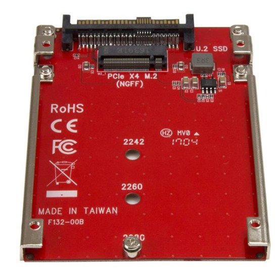 StarTech.com Adaptateur disque dur M.2 vers U.2 pour SSD M.2 PCIe NVMe - SFF-8639