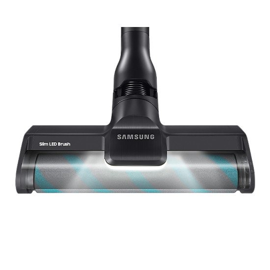 Samsung VS20C8524TB Aspirateur-balai 2 en 1 Batterie Sec Filtre allergène, UltraFine Sans sac 510 W Noir, Bleu