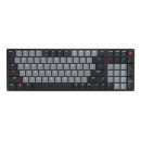 CHERRY KW 550 MX LP clavier maison/bureau USB + Bluetooth QZERTY Anglais américain Noir