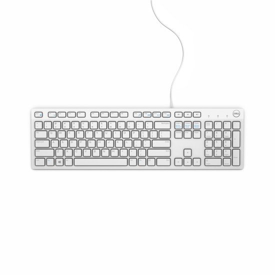 DELL KB216 clavier USB QWERTZ Allemand Blanc