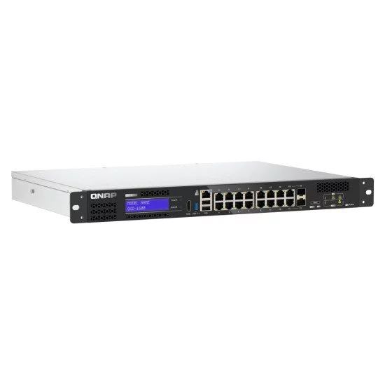 QNAP QGD-1600 Géré Gigabit Ethernet (10/100/1000) 1U Noir, Gris QNAP QGD-1600 Géré Gigabit Ethernet (10/100/1000) 1U Noir, Gris