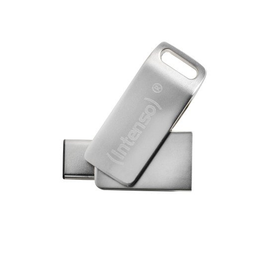 Intenso cMobile Line lecteur USB flash 64 Go USB Type-A / USB Type-C 3.2 Gen 1 (3.1 Gen 1) Argent