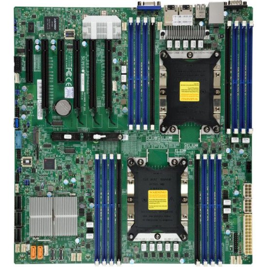 Supermicro X11DPi-NT serveur/ station d'accueil carte mère Intel C622 LGA 3647 (Socket P) ATX étendu
