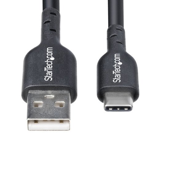 StarTech.com Câble de Charge USB-A vers USB-C de 4m, Charge et Synchronisation, 3A, USB 2.0, Gaine TPE - Cordon de Charge USB Noir StarTech.com Câble de Charge USB-A vers USB-C de 4m, Charge et Synchronisation, 3A, USB 2.0, Gaine TPE - Cordon de Charge USB Noir
