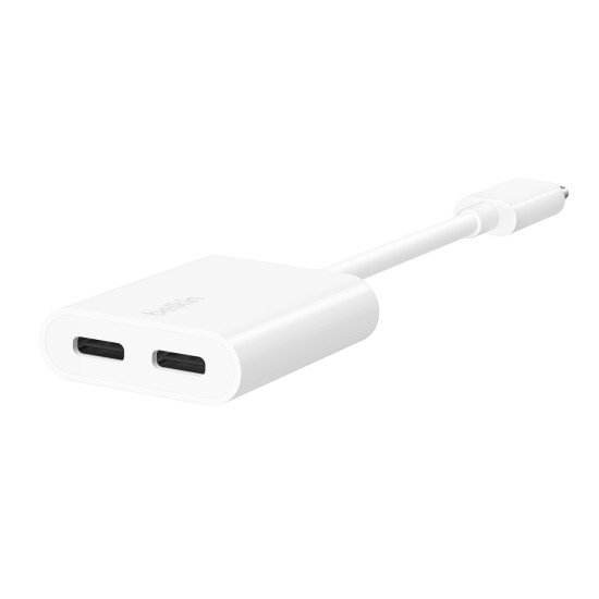 Belkin F7U081BTWH hub & concentrateur USB Type-C Blanc