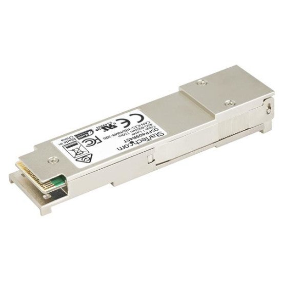 StarTech.com Module de transceiver QSFP+ 40GBase-SR4 à fibre optique 40 Gigabit - Conforme aux normes MSA - Multimode MPO - 150 m