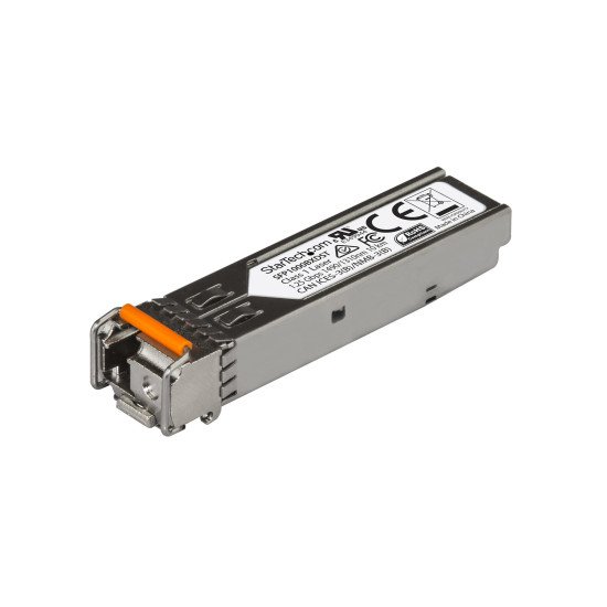 StarTech.com Module de transceiver SFP 1000Base-BX fibre optique Gb (Charge descendante) - Conforme aux normes MSA - Monomode LC - 10 km