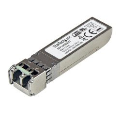 StarTech.com Module de transceiver SFP+ 10GBase-SR à fibre optique 10 Gigabit - Conforme aux normes MSA - Multimode LC - 300 m StarTech.com Module de transceiver SFP+ 10GBase-SR à fibre optique 10 Gigabit - Conforme aux normes MSA - Multimode LC - 300 m