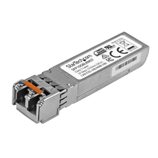 StarTech.com Module de transceiver SFP+ 10GBase-LRM à fibre optique 10 Gigabit - Conforme aux normes MSA - Multimode LC - 220 m