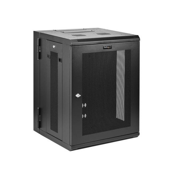 StarTech.com Rack serveur 15U à montage mural - Boîtier armoire serveur à charnières - Jusqu'à 50,8 cm de profondeur StarTech.com Rack serveur 15U à montage mural - Boîtier armoire serveur à charnières - Jusqu'à 50,8 cm de profondeur