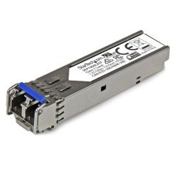 StarTech.com Module de transceiver SFP 1000Base-LX à fibre optique Gigabit - Conforme aux normes MSA - Monomode LC - 10 km StarTech.com Module de transceiver SFP 1000Base-LX à fibre optique Gigabit - Conforme aux normes MSA - Monomode LC - 10 km