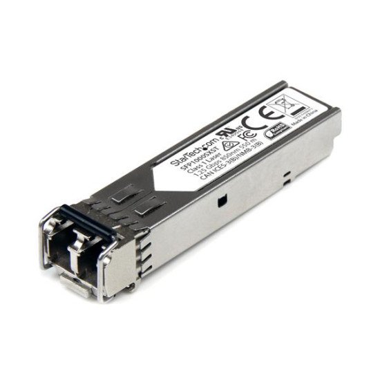 StarTech.com Module de transceiver SFP 1000Base-SX à fibre optique Gigabit - Conforme aux normes MSA - Multimode - 550 m