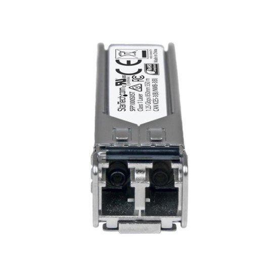 StarTech.com Module de transceiver SFP 1000Base-SX à fibre optique Gigabit - Conforme aux normes MSA - Multimode - 550 m