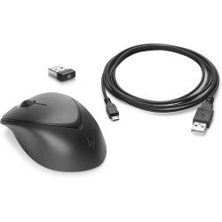 HP Wireless Premium Mouse souris RF sans fil Laser 1200 DPI Ambidextre
