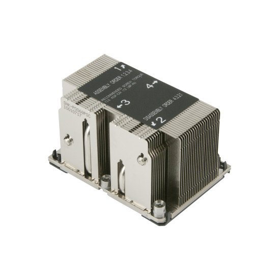Supermicro SNK-P0068PSC ventilateur, refroidisseur et radiateur Processeur Gris