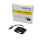 StarTech.com Adaptateur USB-C vers DVI avec USB alimentation - 1920x1200 - Noir