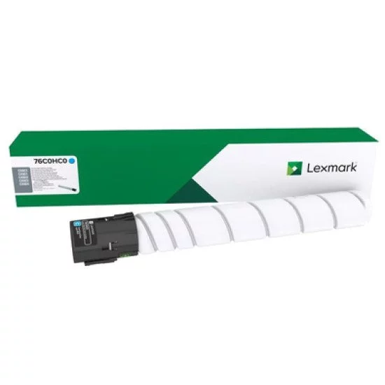 Lexmark 76C0HC0 Cartouche de toner 1 pièce(s) Original Cyan Lexmark 76C0HC0 Cartouche de toner 1 pièce(s) Original Cyan