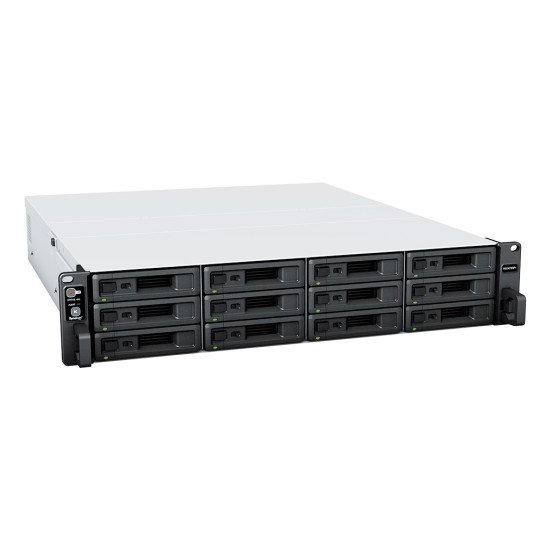 Synology RackStation RS2423+ serveur de stockage NAS Rack (2 U) Ethernet/LAN Noir, Gris V1780B